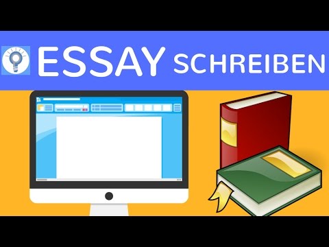 Video: Wie Schreibt Man Einen Essay-Essay