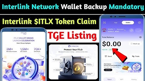 ♨️Interlink Network $ITLX Token Event Generations | Interlink New Updates | Interlink Wallet Backup