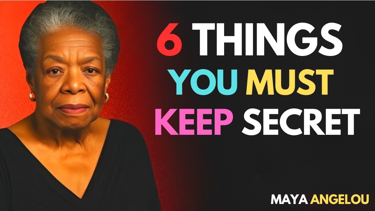 6 вещей, которые нужно держать в секрете, чтобы добиться успеха в жизни | Мотивационная речь Майи...