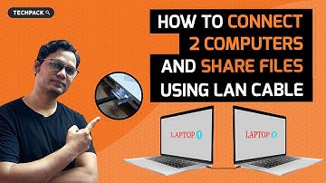How to connect two computers & share files using internet LAN cable? | HINDI IN 2020 | @techpack 🔥🔥🔥