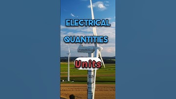 Electrical Units #shorts #eee