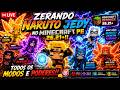 🔥 ZERANDO NARUTO JEDY NO MINECRAFT PE 26.21+!! 😱💥 TODOS OS MODOS E PODERES!! 👊🍥