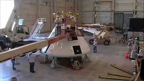 Time-lapse Video of the Orion Capsule Undergoing Tests at Dryden
