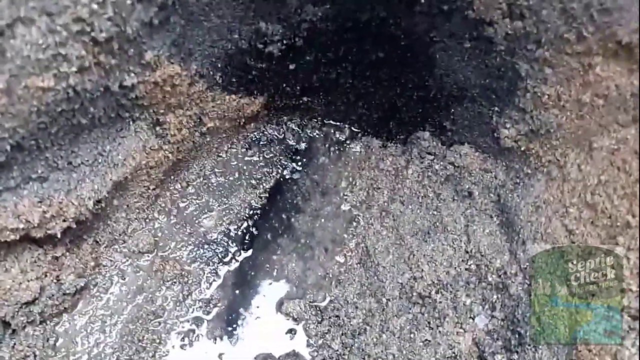 Bubbling Effluent Concrete Chamber Campton NH YouTube