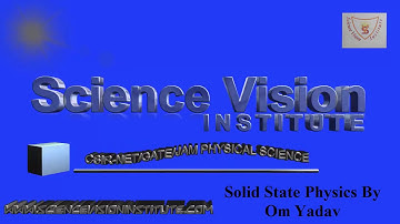 Solid State Physics Lecture-1: Part-I: Introduction to Solid State Physics