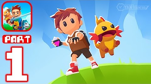 Monster King 3D - Gameplay Walkthrough Part 1 Tutorial Gather Monster Eggs (iOS,Android)