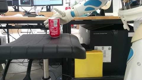 Romeo grasping objects (side grasp)