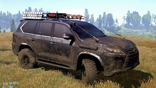 Mudrunner - 2022 Lexus Lx 570 Driving Through Road Collapse