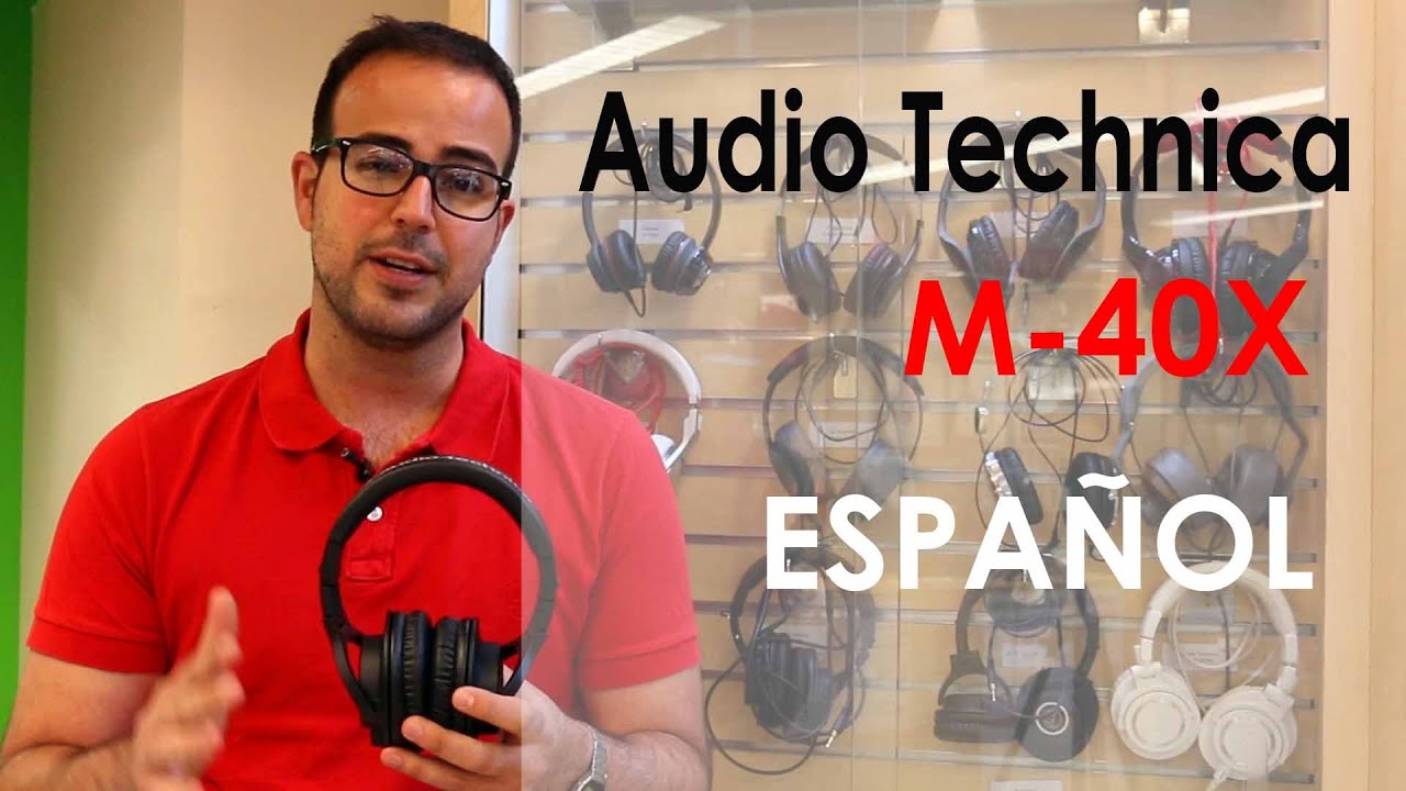 Audífonos Audio-technica ATH-M40x Auriculares Profesionales para monitoreo  de audio