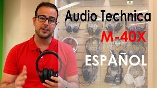 Audífonos Audio Technica, ATH M40X review en español