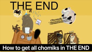 [Roblox]How to get all chomiks in The End in FTC (intense-extreme)