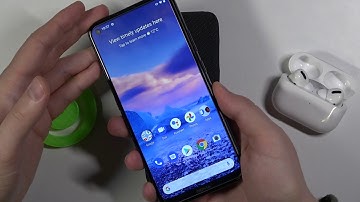 Fingerprint Sensor Test in Nokia 5.4