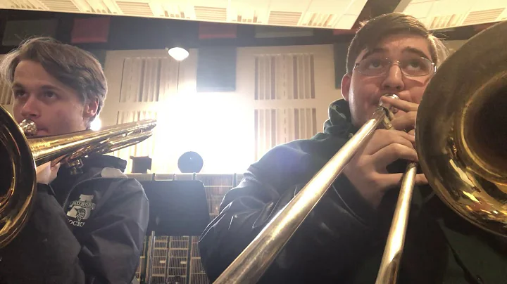 Warmup Chorale in the trombonists perspective