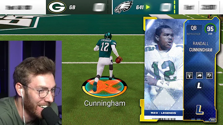 Using 95 Overall Legend Randall Cunningham!