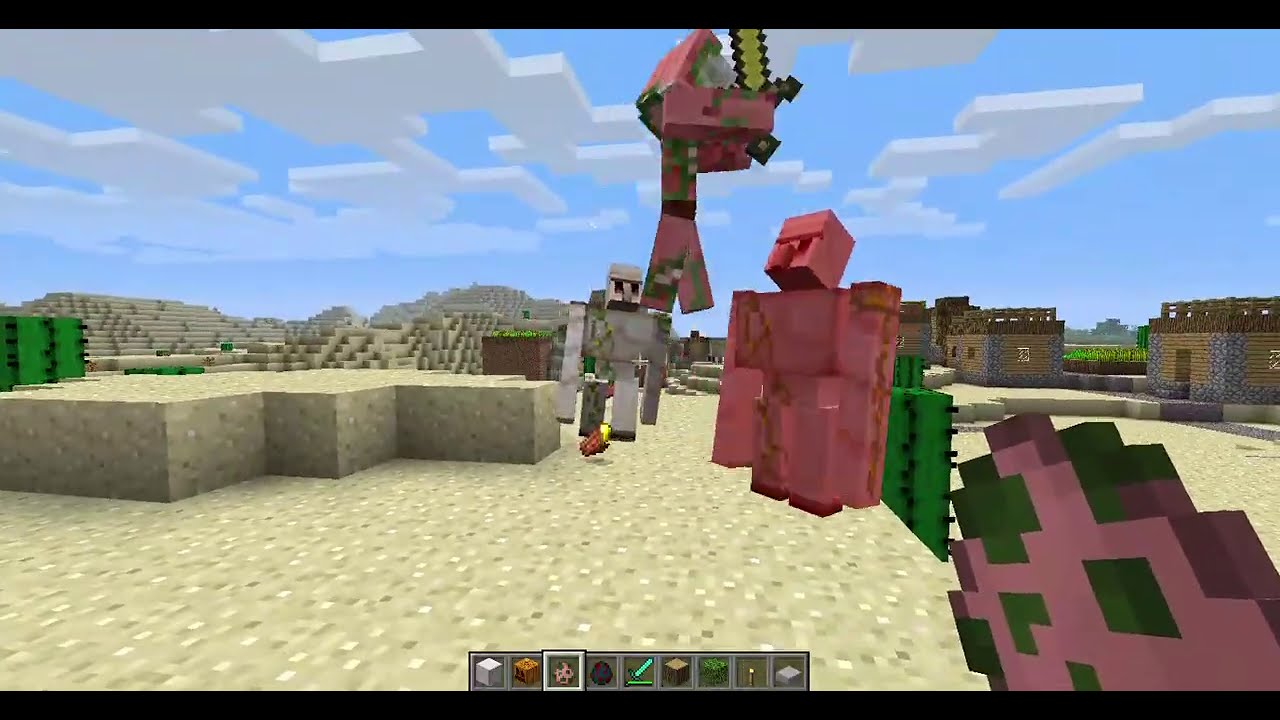 Minecraft 1.2.1 Snapshot 12w08a Gameplay