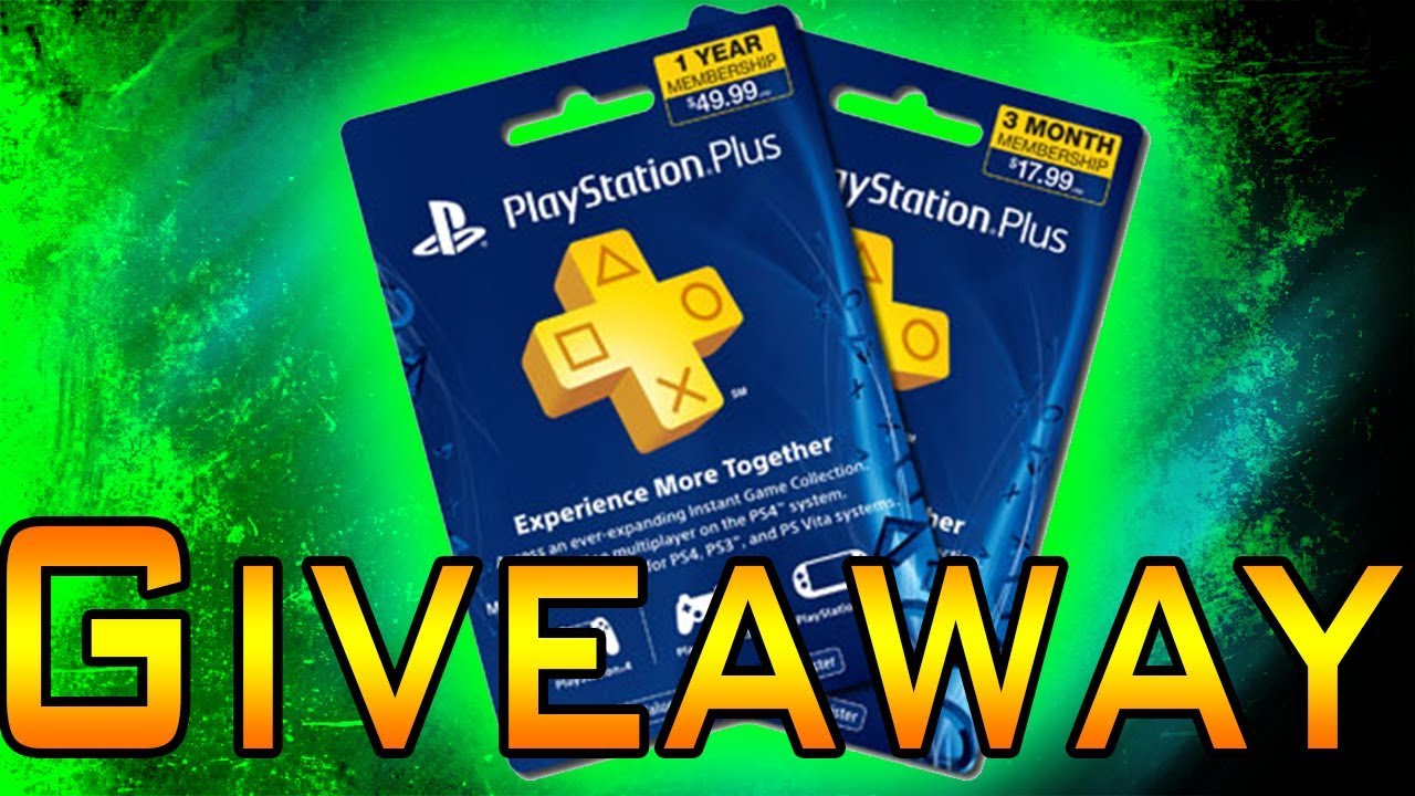 *MAY GIVEAWAY* PS PLUS FOR FREE! HOW TO GET FREE PS PLUS! 2020 - YouTube