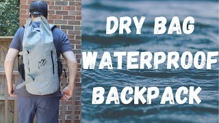 Summitter Large Capacity 30L Dry Bag Waterproof Backpack Review And Demo