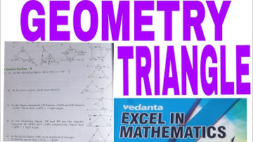 Geometry triangle. 14.1(part 2) vedanta excel mathematics publication geometry triangle 🔺️ 