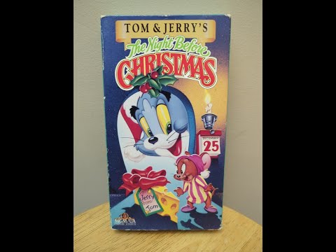 Opening To Tom & Jerry's Night Before Christmas 1991 VHS