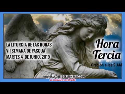 HORA TERCIA- ORACION A LAS 9 AM- MARTES 4 DE JUNIO, 2019 VII SEMANA DE PASCUA liturgia de las horas online