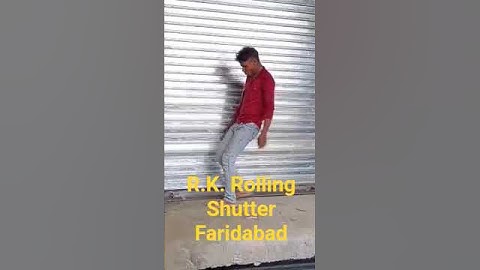 Shutter King 👑👑 #rkrollingshutter#shutterstock #shutterstrip#shutterfabrication #welder#shutterking
