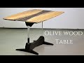 I made the ultimate coffee table from 400 yrs old olive wood