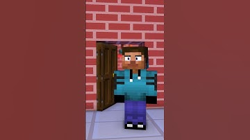 Door🗿 (Mine-Imator Animation) #shorts #minecraft