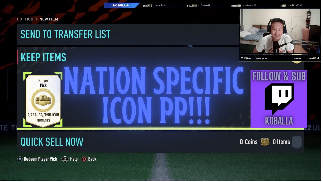 CRAZY NATION SPECIFIC ICON PLAYER PICK!!!