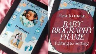 Baby biography frame tutorial | Editing | Setting in Malayalam screenshot 3