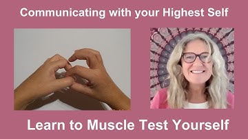 How to Muscle Test Yourself (Kinesiology) Part 2
