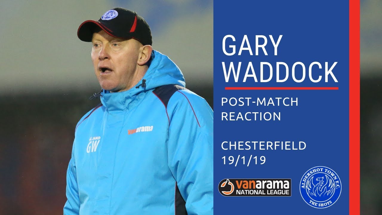 video phone lyrics ShotsTV - Gary reacts to Chesterfield defeat