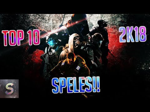 TOP 10 2018. GADA SPĒLES!!