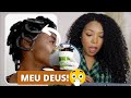 Como fazer permanente afro com Guanidina | reagindo a Ester Ferreira