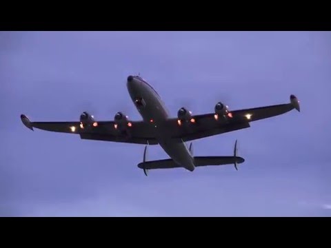 Super Constellation -  Engine Exhaust Flames