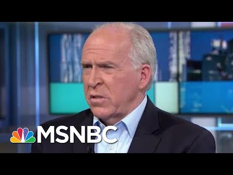 John O. Brennan: I Gave Trump A Year To Live Up To The Office. He Didn't. | Rachel Maddow | MSNBC