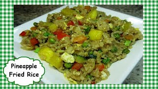 Easy Chinese Pineapple Fried Rice ~ How to Make Chinese Fried Rice Recipe