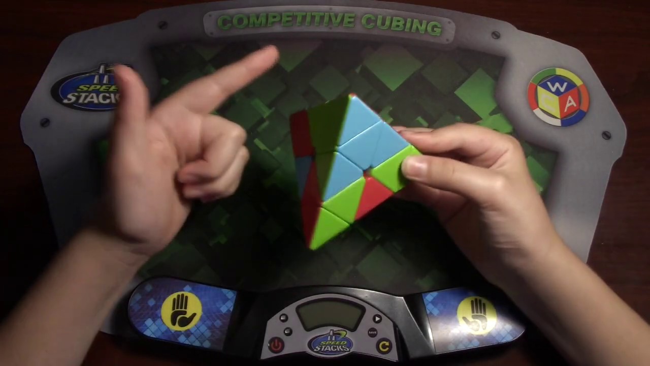 Pyraminx Tutorial for Begginers - YouTube