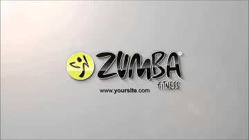 3D Particle Logo Zumba v5