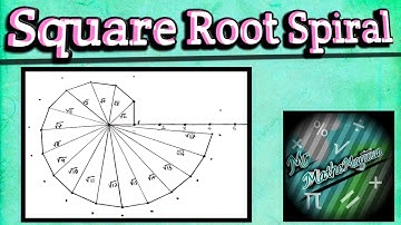 How to draw square root spiral