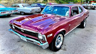 Test Drive 1969 Chevy Nova 396 4-Speed SOLD $22,900 Maple Motors #694