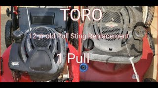 Lawnmower Pull String Replacement: Toro: