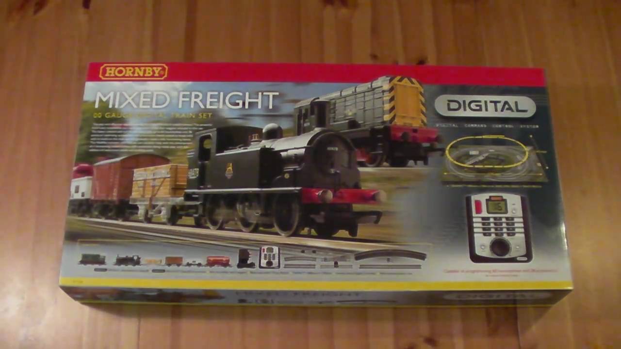 hornby mixed freight digital train set