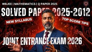 WBJEE 2021 Maths Solved Paper | Rank Boost Questions You Must Practice Before Exam! 🚀