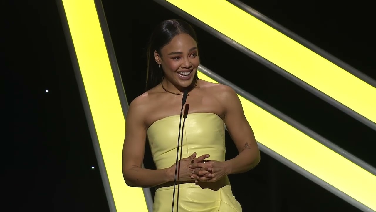 Tessa Thompson gives speech honoring Michael B. Jordan | 39th Annual American Cinematheque Awards