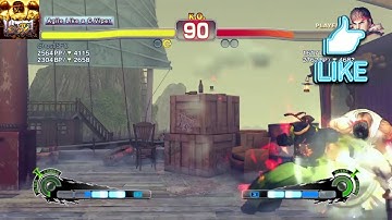 USF4 Evil Ryu combo loops