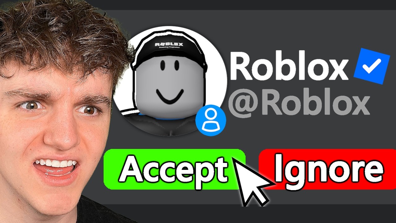 ROBLOX ADDED ME..