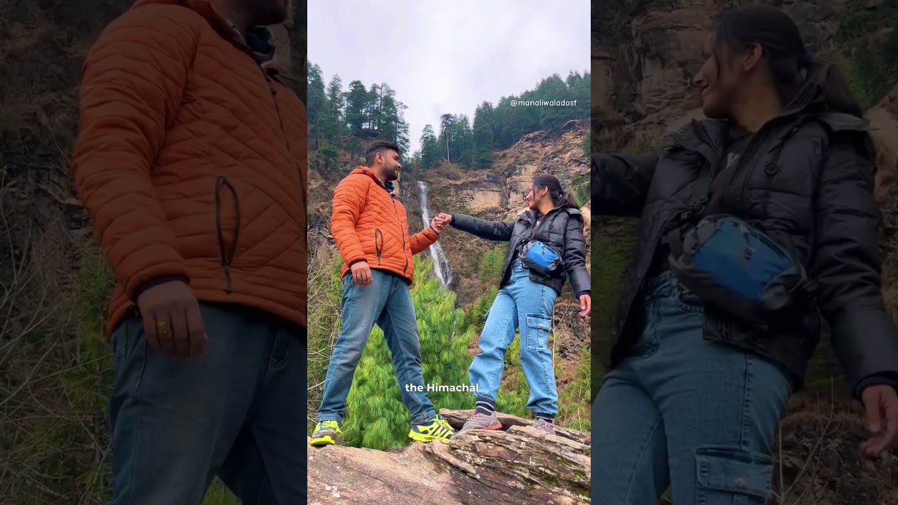 📍 Baror Parsha Waterfall , Manali ( Himachal Pradesh )