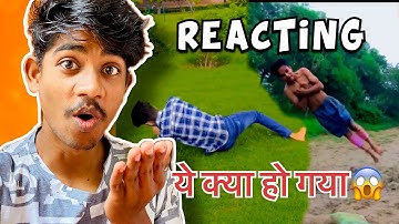 ये क्या हो गया Stunt Fail 😱Reacting to your flip’s/crazy fail stunt/ hyperhook aashish