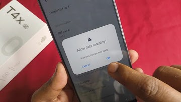 Vivo T4x 5G - Data Roaming kaise on kare or band kare | How To Turn On and Off Data Roaming