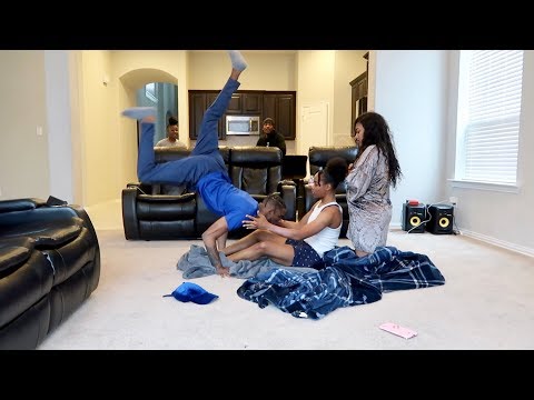 TRYING TO GET F.R.E.A.K.Y IN FRONT OF COMPANY PRANK ON AR'MON AND TREY!!! TRYING TO GET F.R.E.A.K.Y IN FRONT OF COMPANY PRANK ON AR'MON AND TREY!!!